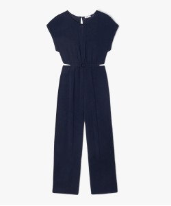 Combinaison pantalon avec ouvertures à la taille fille
